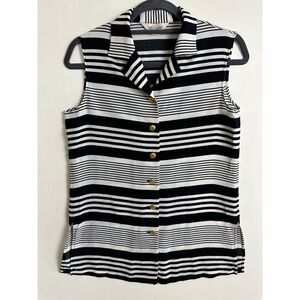 Arganni Gerolamo Sleeveless Top‎ Women's Medium Striped